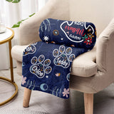 Happy Mother's Day To The Best Dog Mom - Personalized Dog Blanket
