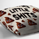 Grandma Nana Mama Little Shits - Personalized Grandma Throw Pillow
