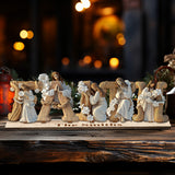 Holy Family - Personalized Christian 1 Layered Big Freestanding