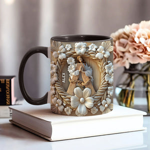 Mug chrétien personnalisé Foi Espérance Amour