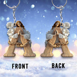Holy Letter - Personalized Christian Keychain
