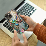 Love Butterflies - Personalized Butterfly Full Print Phone Case