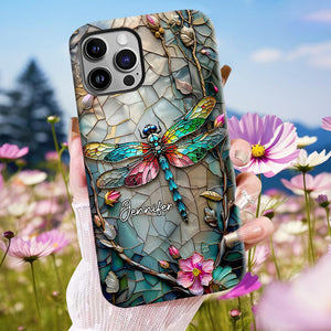 Love Dragonflies - Personalized Dragonfly Full Print Phone Case