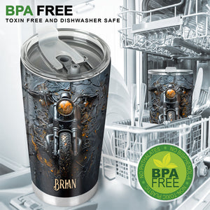 Biker - Personalized Biker Tumbler