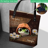 Be You The World Will Adjust - Personalized Hippie Tote Bag