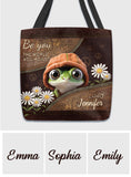 Be You The World Will Adjust - Personalized Hippie Tote Bag