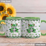 Just A Girl Who Loves Frogs - Personalized Frog Accent Mug