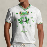Love Frog - Personalized Frog Fully Printed V-Neck T-Shirt