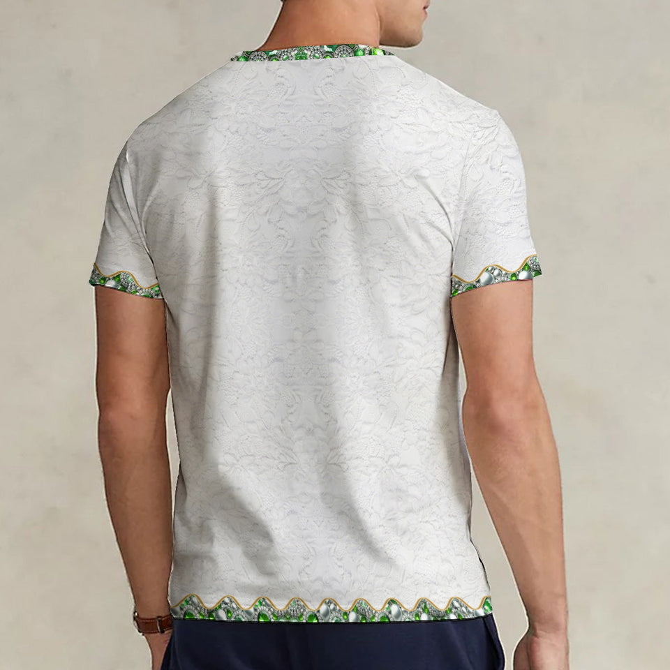 Love Frog - Personalized Frog Fully Printed V-Neck T-Shirt