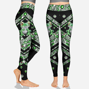 Just A Girl Who Loves Frogs - Personalized Frog Hoodie and Leggings