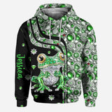 Just A Girl Who Loves Frogs - Personalized Frog Hoodie and Leggings