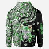 Just A Girl Who Loves Frogs - Personalized Frog Hoodie and Leggings