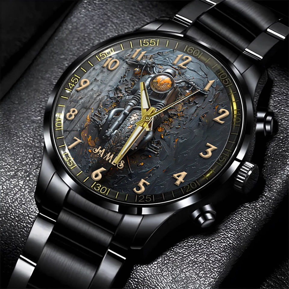 Ride All Times - Personalized Biker Hand Watch