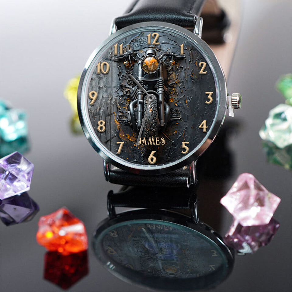 Ride All Times - Personalized Biker Hand Watch