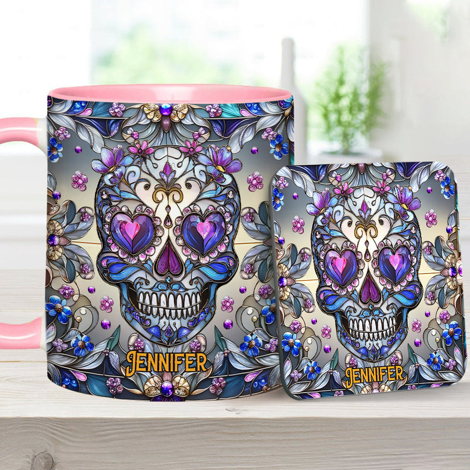 Love Skulls - Personalized Skull Accent Mug