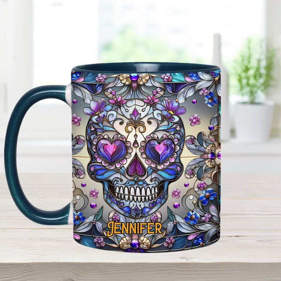Love Skulls - Personalized Skull Accent Mug