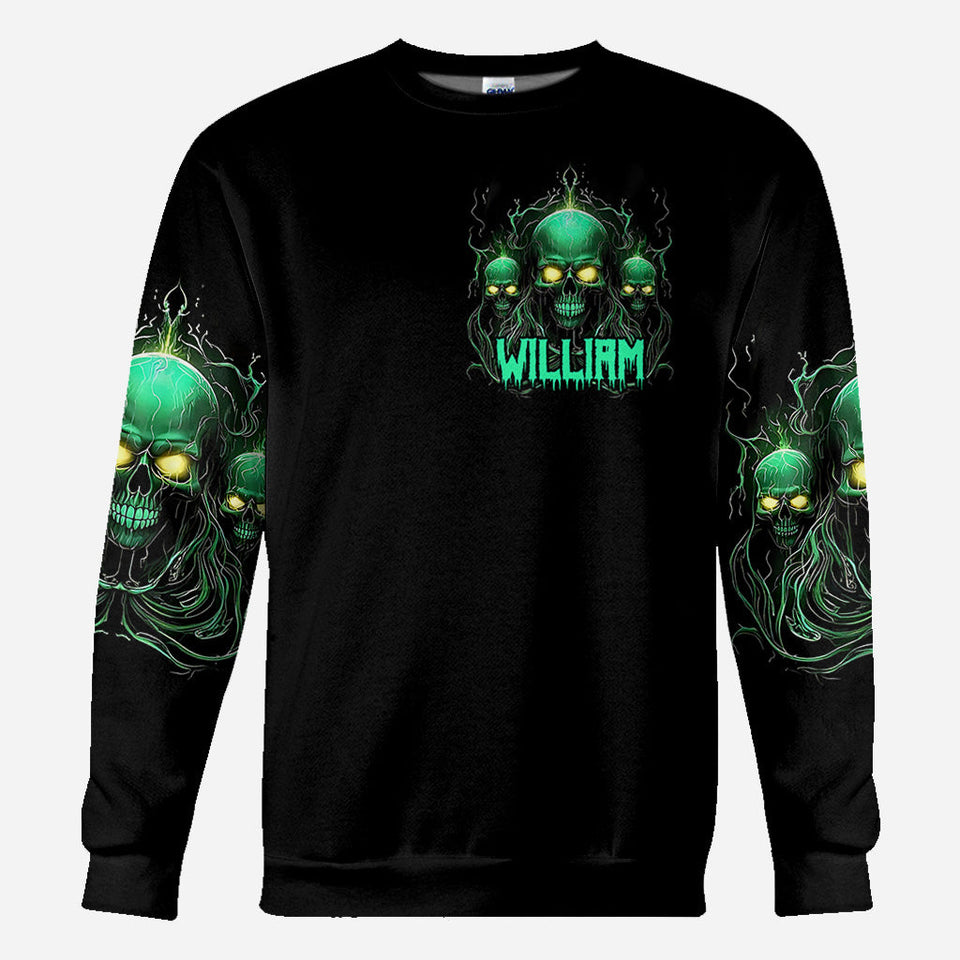 My Demons - Personalized Skull All Over Shirt