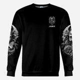 One Day I'm Gonna Just Say - Personalized Skull All Over Shirt