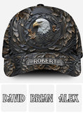 Strong Eagle - Personalized Bald Eagle Classic Cap