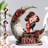 You & Me - Personalized Couple Custom Shaped Acrylic Plaque