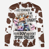 Remember If We Get Caught - Personalized Bestie All Over Shirt