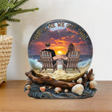 You & Me We Got This - Personalized Couple Custom Shaped Acrylic Plaque