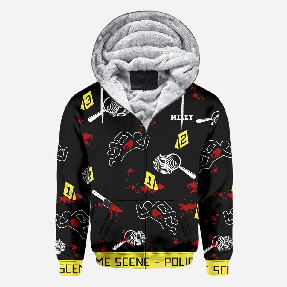 True Crime Hoodie - Personalized All Over Shirt
