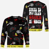 True Crime Hoodie - Personalized All Over Shirt