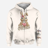 Mom's/ Nana's Little Bunnies - Personalized Grandma All Over Shirt