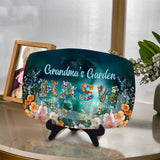 Nana's Garden Any Title - Personalized Grandma Plate