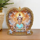 God Has You In His Arm - Personalized Memorial Custom Shaped Acrylic Plaque