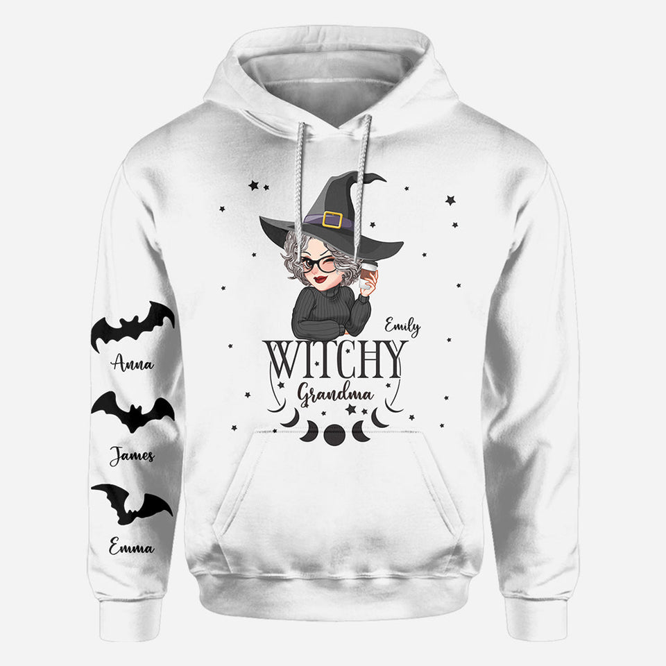 Witchy Grandma - Personalized Grandma All Over Shirt