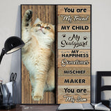 I'm Yours - Personalized Cat Canvas And Poster