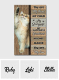 I'm Yours - Personalized Cat Canvas And Poster