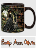 Just A Witch Who Loves Books - Personalized Book Accent Mug