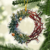 Jesus Is The Reason For The Season - Christian Ornament