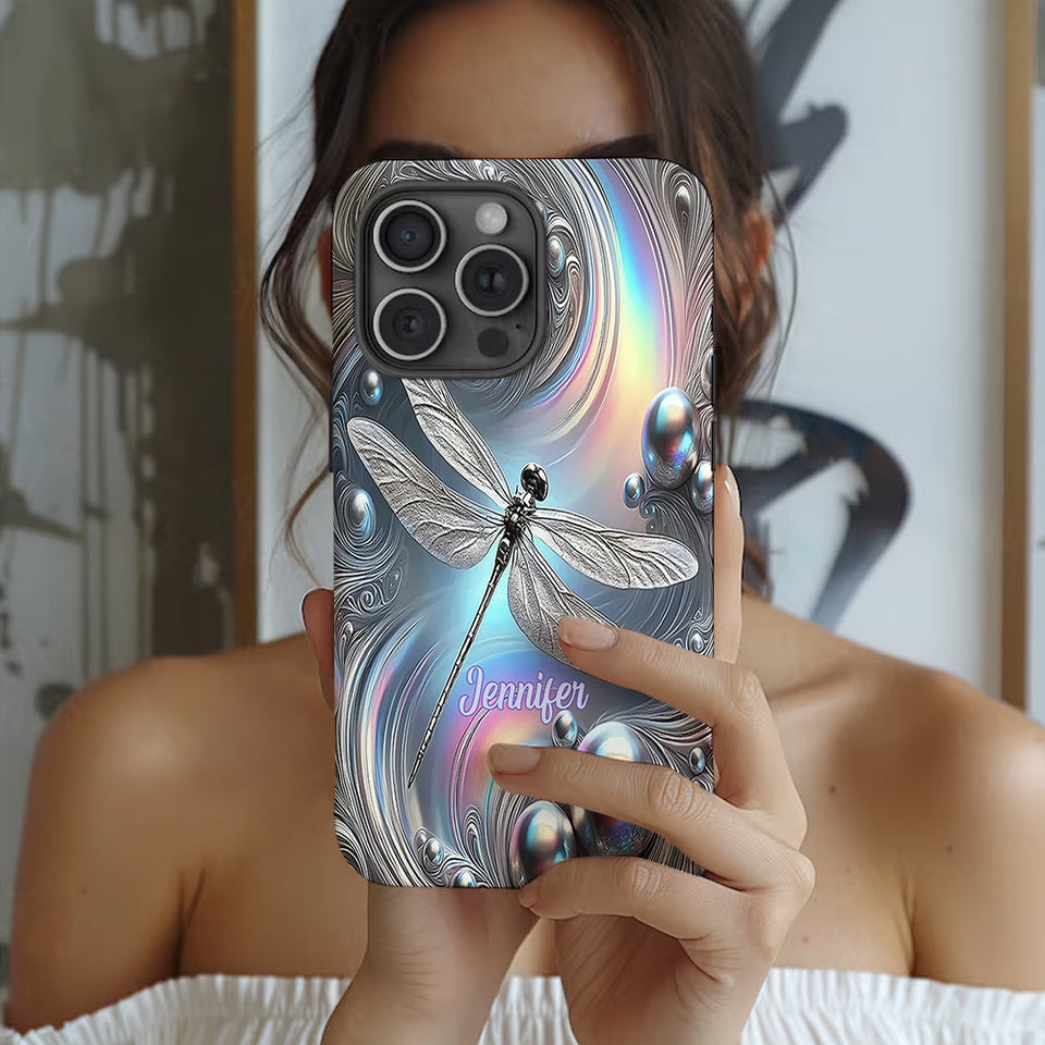 Beautiful Dragonfly - Personalized Dragonfly Full Print Phone Case