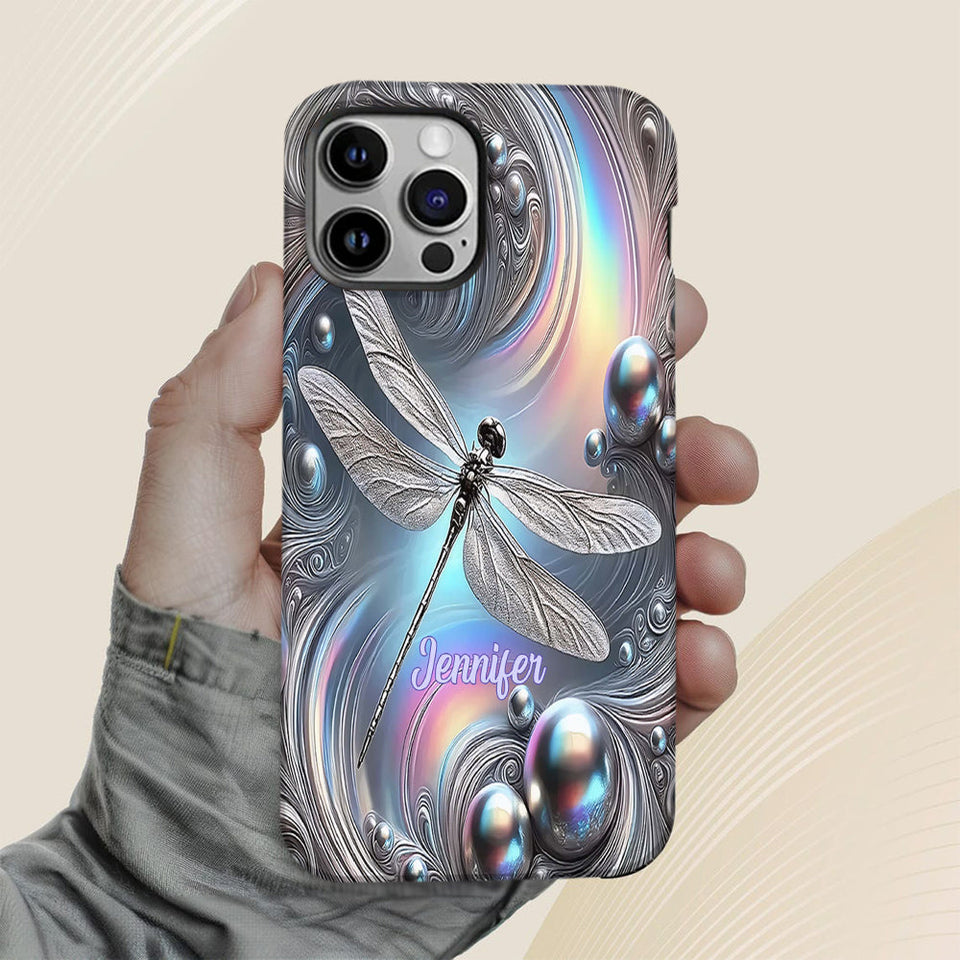 Beautiful Dragonfly - Personalized Dragonfly Full Print Phone Case