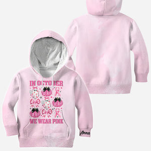 In October We Wear Pink - Personalized Breast Cancer Awareness All Over Shirt