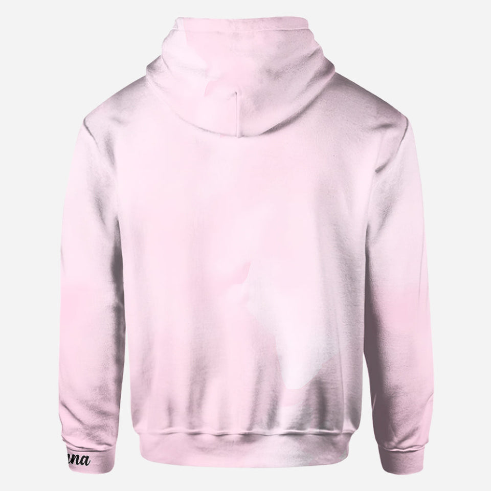 In October We Wear Pink - Personalized Breast Cancer Awareness All Over Shirt