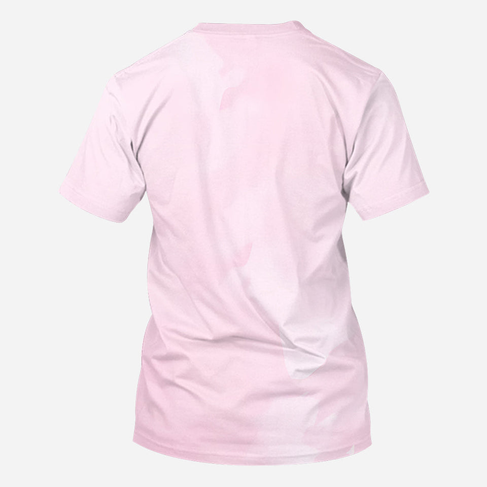 In October We Wear Pink - Personalized Breast Cancer Awareness All Over Shirt