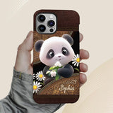 Just A Girl Who Loves Pandas - Personalized Panda Lover Full Print Phone Case