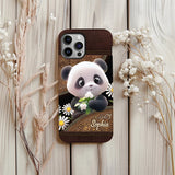 Just A Girl Who Loves Pandas - Personalized Panda Lover Full Print Phone Case