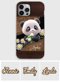 Just A Girl Who Loves Pandas - Personalized Panda Lover Full Print Phone Case