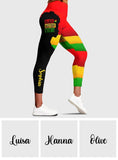 Black History Month - Personalized African American Leggings