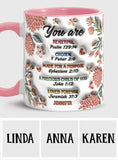 Tu es la Bible - Mug chrétien personnalisé