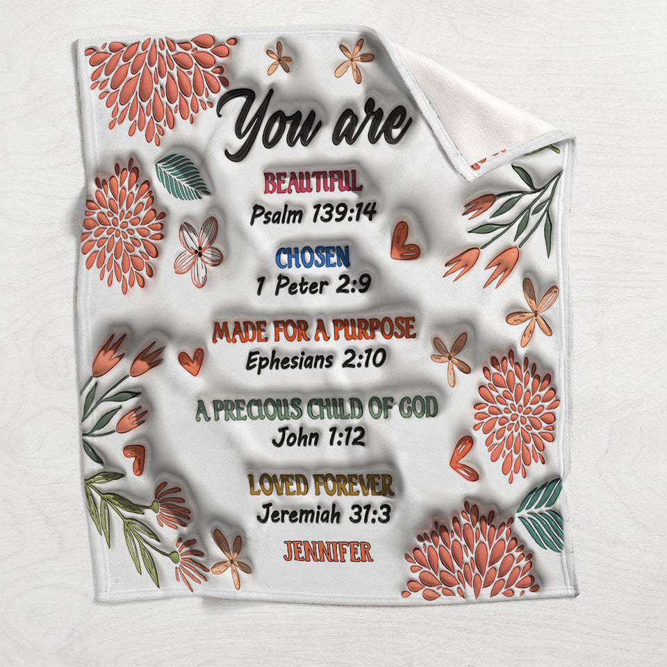 Tu es la Bible - Couverture chrétienne personnalisée