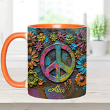 Hippie Soul - Personalized Hippie Accent Mug