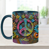 Hippie Soul - Personalized Hippie Accent Mug
