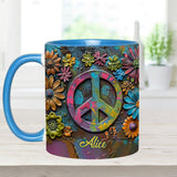Hippie Soul - Personalized Hippie Accent Mug